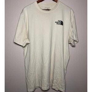 👣 The North Face “Tested & Proven” Graphic Tee – Cream Size XL